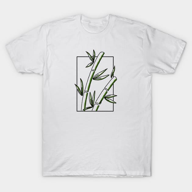 Bamboo T-Shirt by Inktopodes